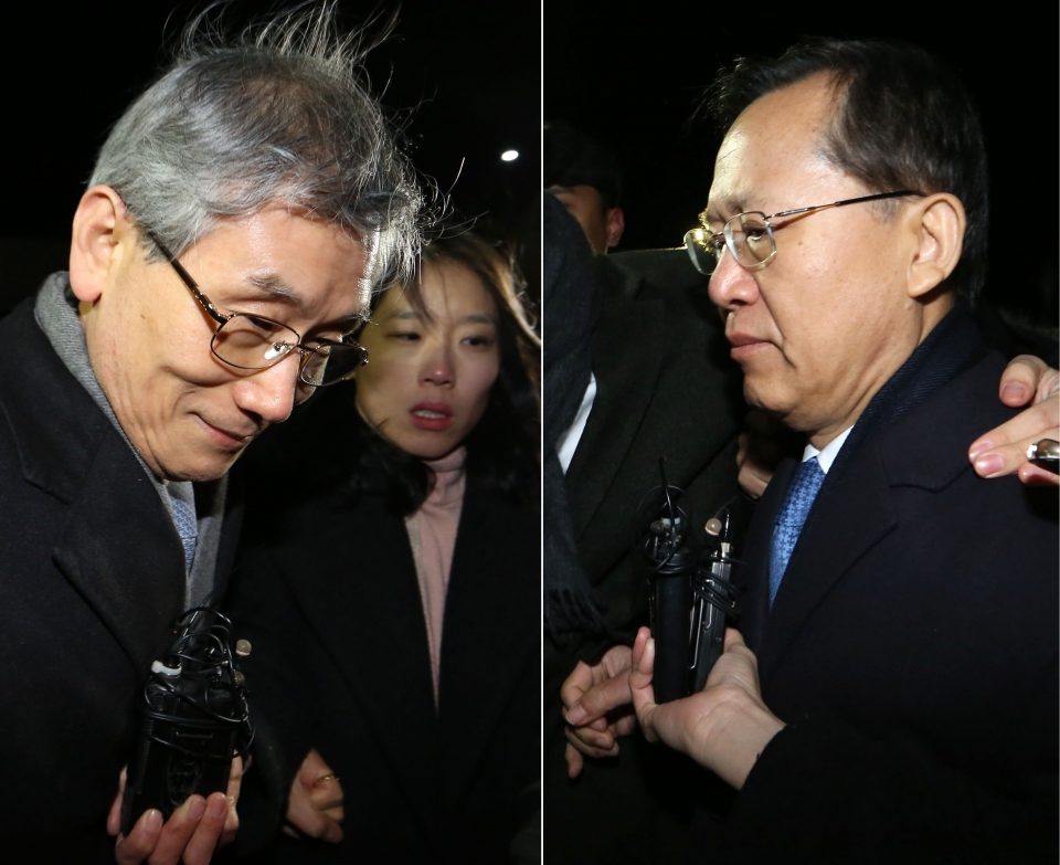 박병대·고영한, 구속영장 기각ⓒ뉴시스