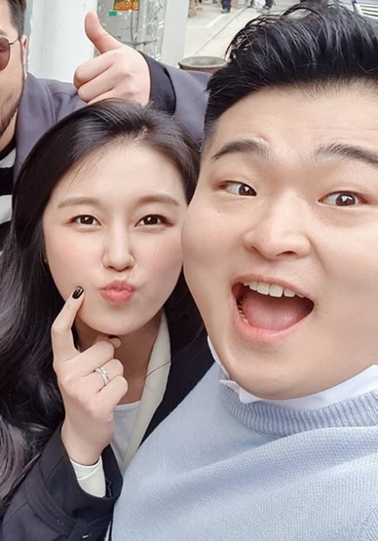 김유진 PD(왼쪽), 이원일(사진=SNS)