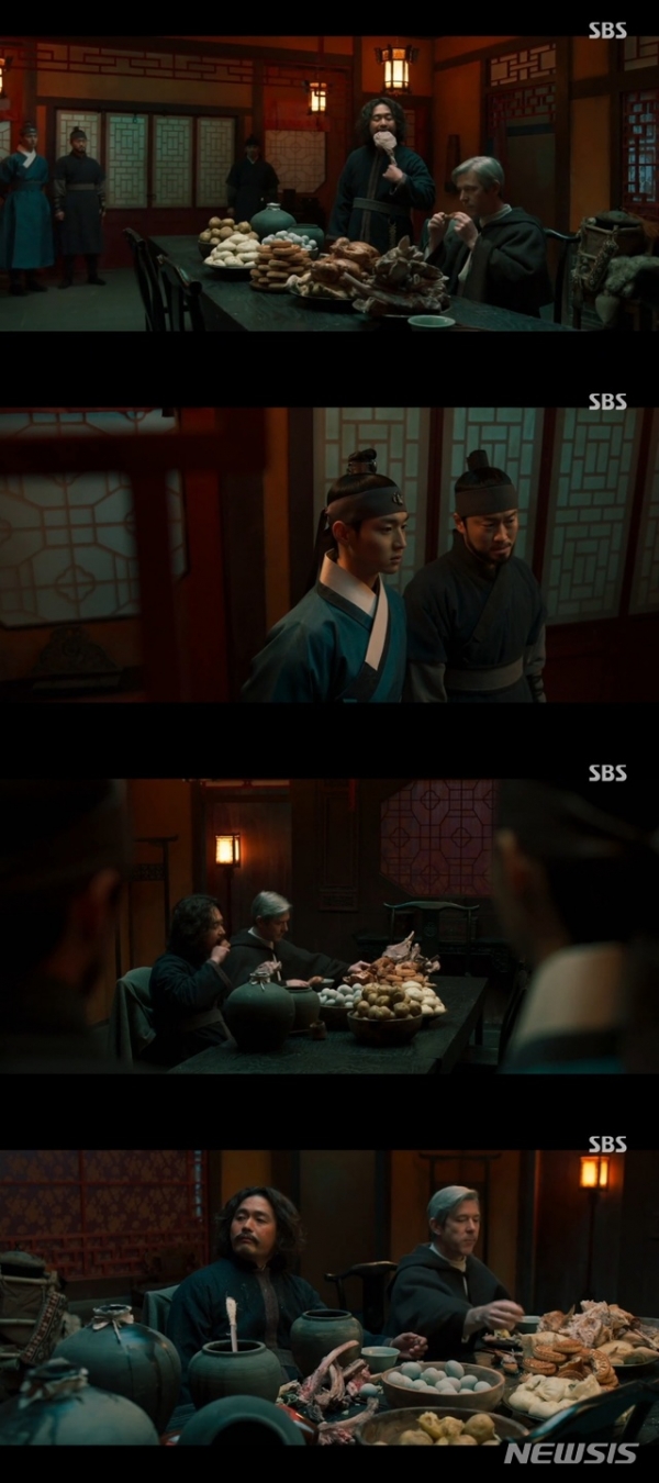 지난 22일 방송된 SBS 월화극 '조선구마사'. (사진=SBS '조선구마사' 영상 캡처)