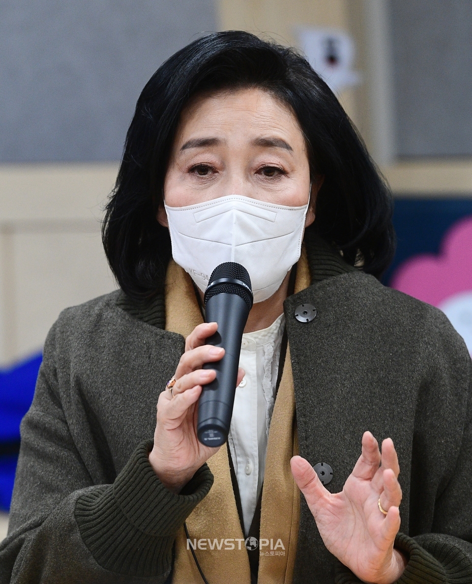 박영선 더불어민주당 선대위 디지털·혁신 대전환위원장ⓒ뉴시스