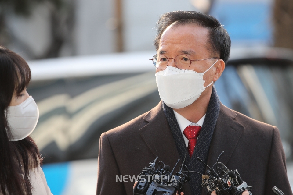 김광호 서울경찰청장이 2일 오전 서울 마포구 경찰청 이태원 사고 특별수사본부에 출석하고 있다. ⓒ뉴시스